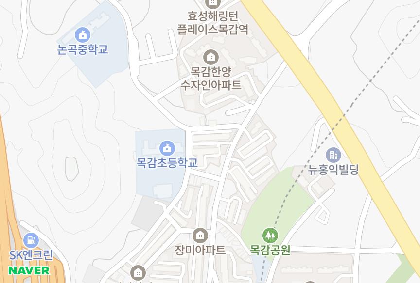 경기도 시흥시 논곡동 황제 위치·실거래 시세 지도