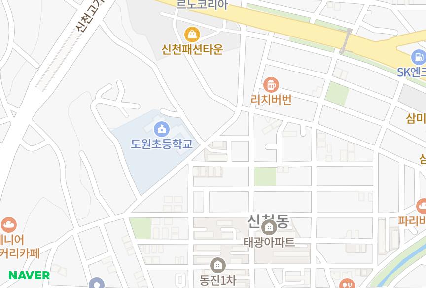 경기도 시흥시 신천동 제성 위치·실거래 시세 지도