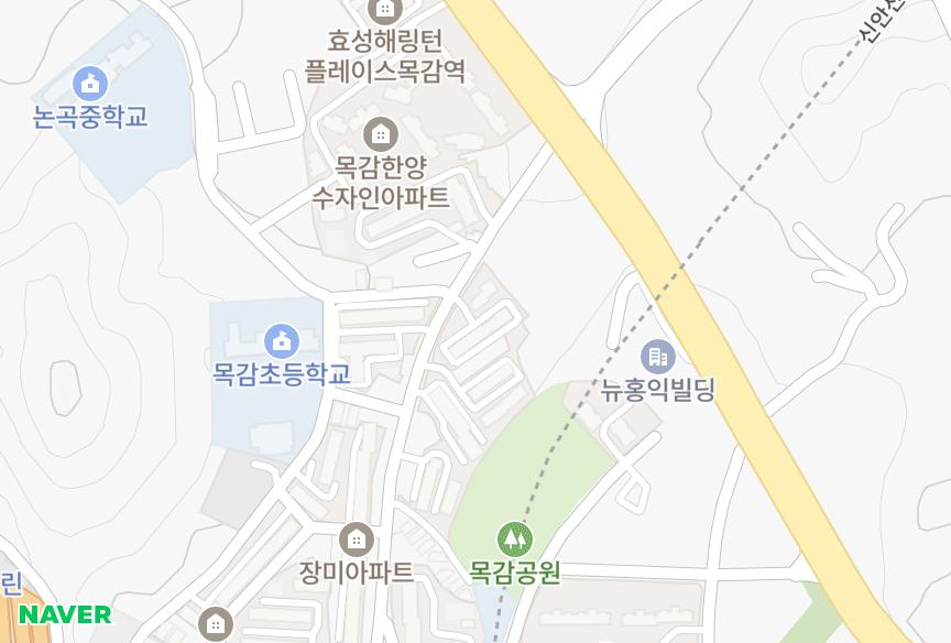 경기도 시흥시 목감동 청도 위치·실거래 시세 지도