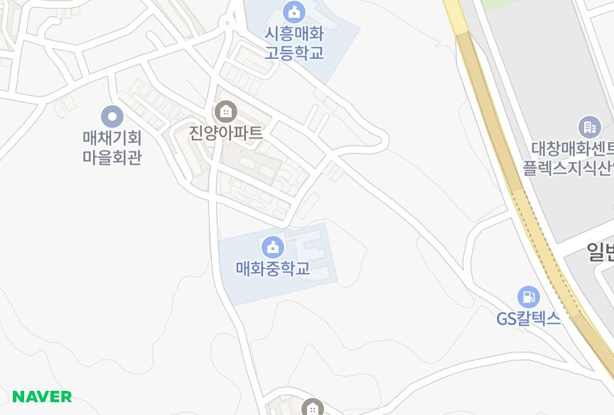 경기도 시흥시 매화동 영동 위치·실거래 시세 지도