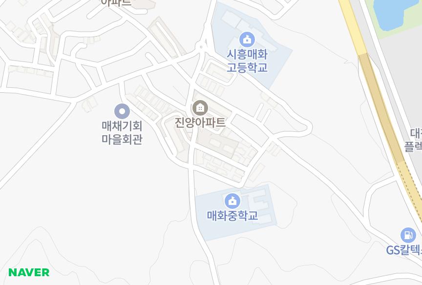 경기도 시흥시 매화동 대성101동 위치·실거래 시세 지도