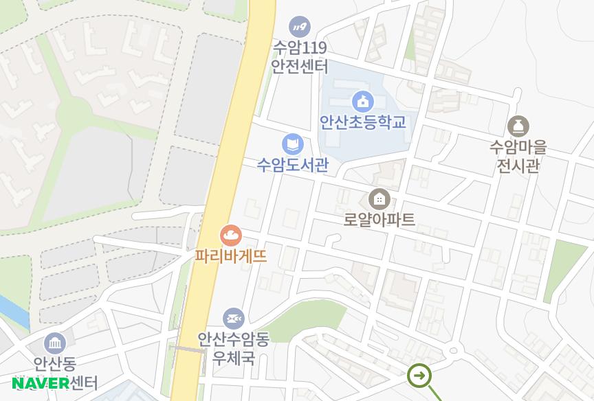 경기도 안산시 상록구 수암동 더블리스 위치·실거래 시세 지도