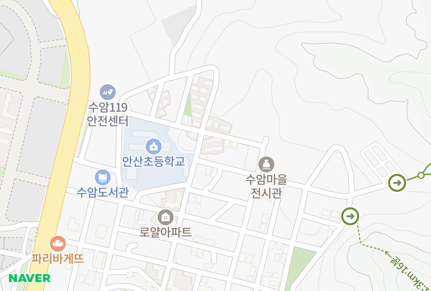 경기도 안산시 상록구 수암동 동신 위치·실거래 시세 지도
