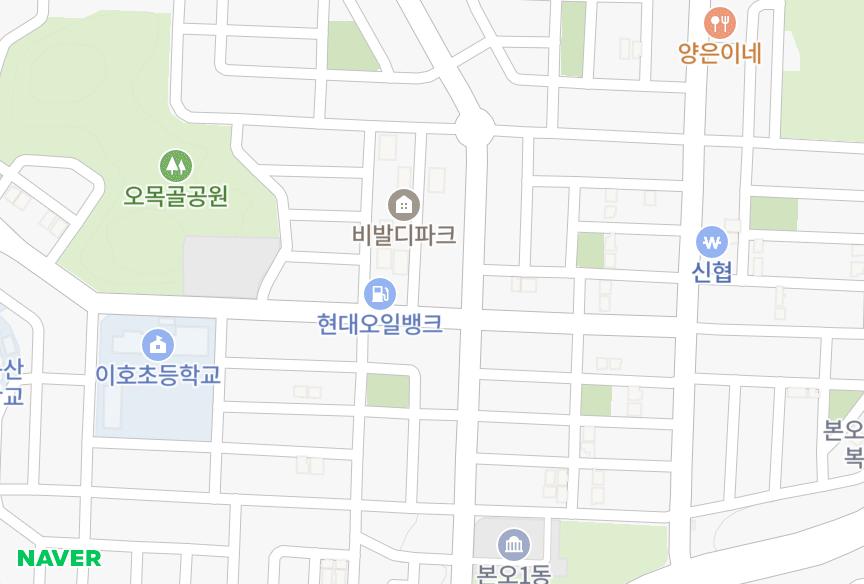 경기도 안산시 상록구 본오동 홈네스트빌 위치·실거래 시세 지도