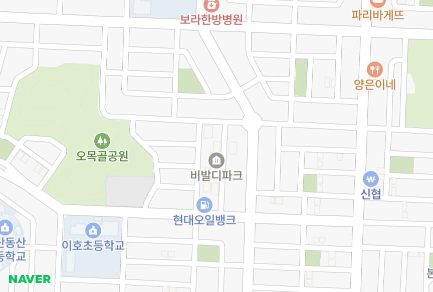 경기도 안산시 상록구 본오동 뉴그랑블 위치·실거래 시세 지도
