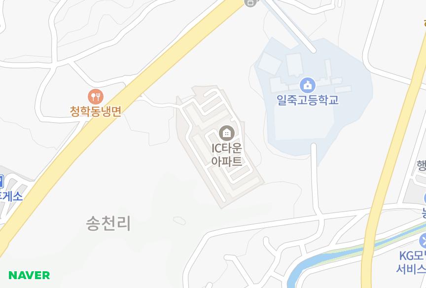 경기도 안성시 일죽면 송천리 일죽IC타운 위치·실거래 시세 지도