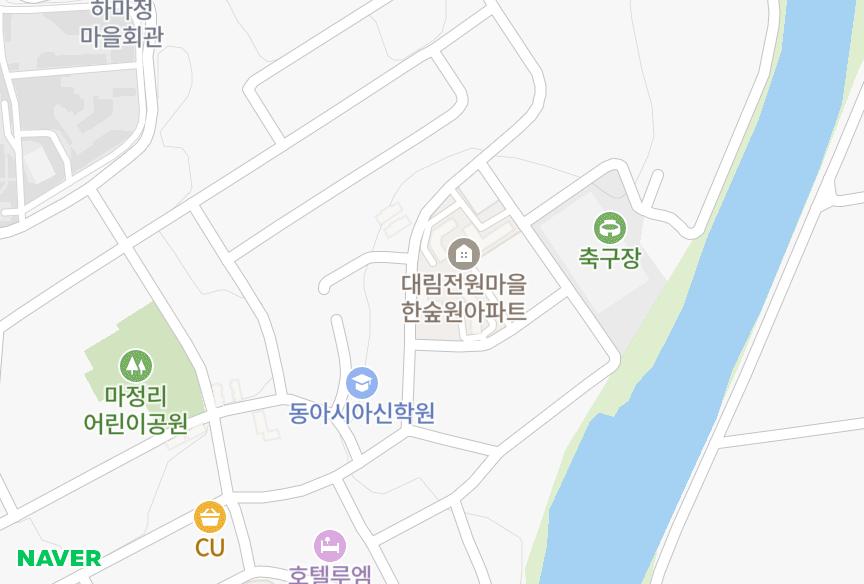 경기도 안성시 공도읍 마정리 로데오 위치·실거래 시세 지도