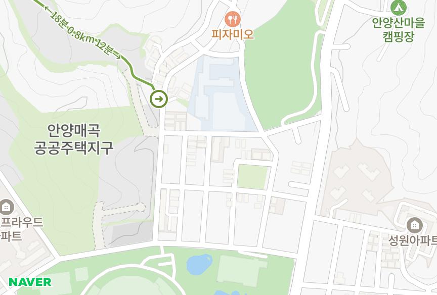 경기도 안양시 동안구 비산동 영화 위치·실거래 시세 지도