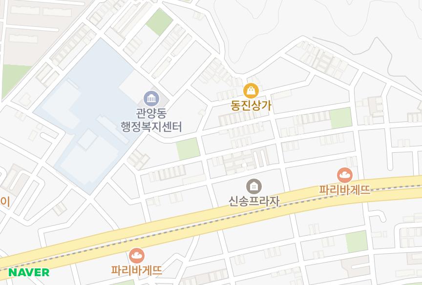 경기도 안양시 동안구 관양동 관양덕원맨숀6차 위치·실거래 시세 지도