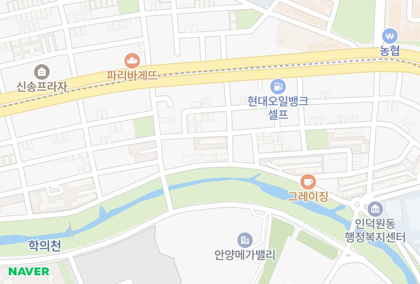 경기도 안양시 동안구 관양동 남광 위치·실거래 시세 지도