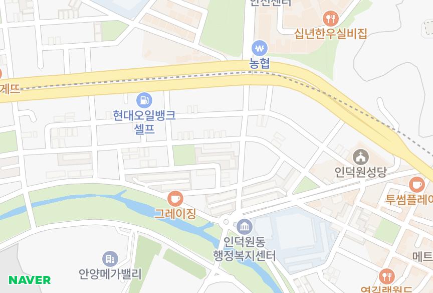 경기도 안양시 동안구 관양동 부림 위치·실거래 시세 지도