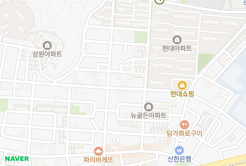 경기도 안양시 동안구 관양동 삼호 위치·실거래 시세 지도