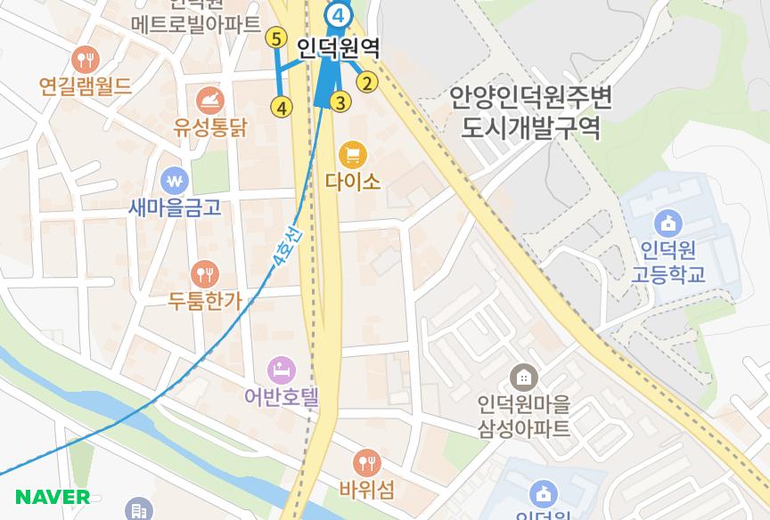 경기도 안양시 동안구 관양동 세기파크뷰 위치·실거래 시세 지도