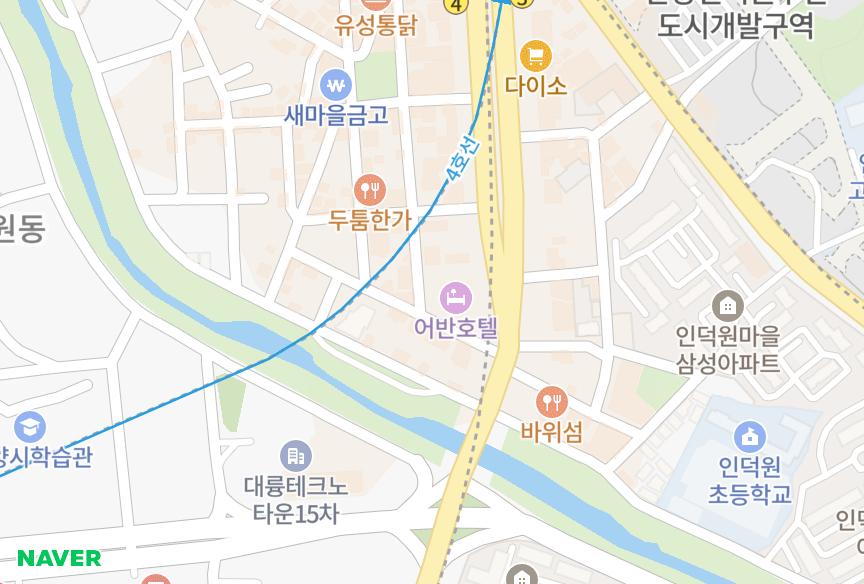 경기도 안양시 동안구 관양동 렉스타워 위치·실거래 시세 지도