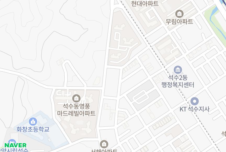 경기도 안양시 만안구 석수동 적성3차 위치·실거래 시세 지도