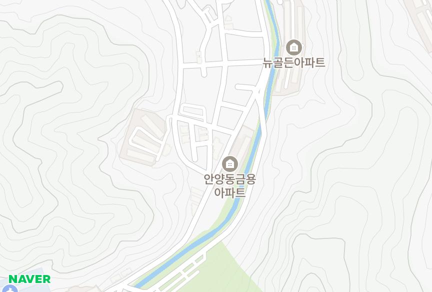 경기도 안양시 만안구 안양동 장은한양 위치·실거래 시세 지도