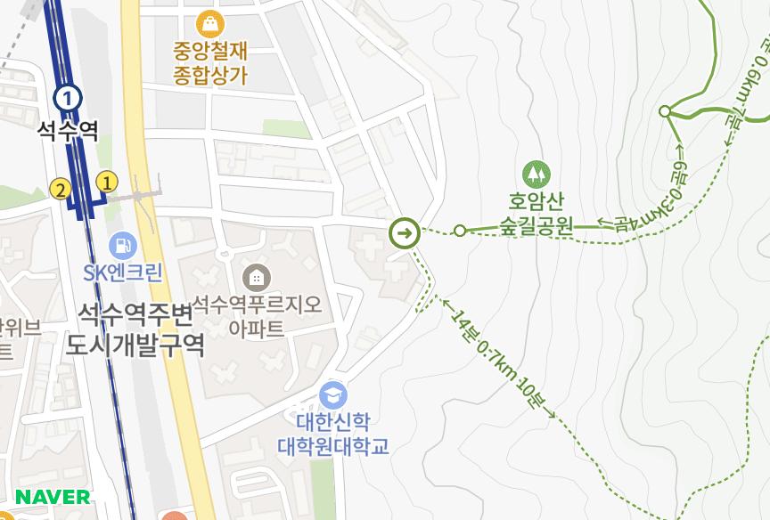 경기도 안양시 만안구 석수동 석수지웰 위치·실거래 시세 지도