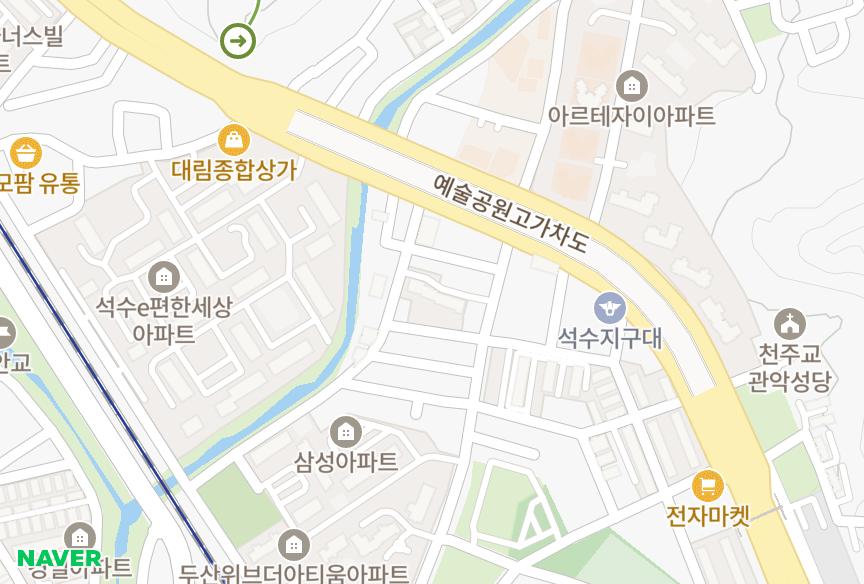 경기도 안양시 만안구 안양동 신흥 위치·실거래 시세 지도