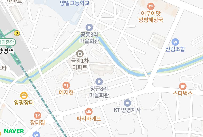 경기도 양평군 양평읍 양근리 미르젠101동102동 위치·실거래 시세 지도