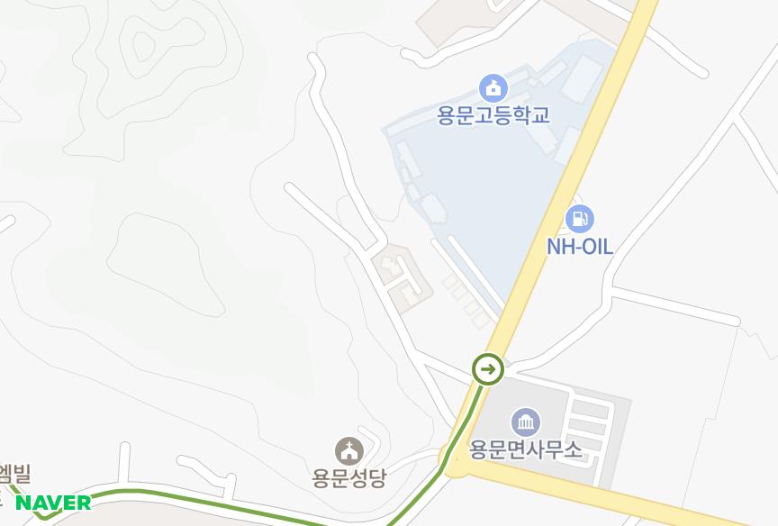 경기도 양평군 용문면 다문리 비바체 위치·실거래 시세 지도