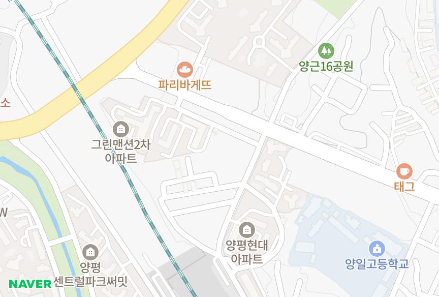 경기도 양평군 양평읍 양근리 제이파크 위치·실거래 시세 지도