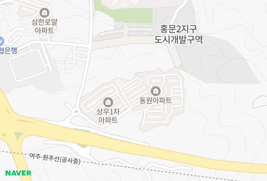 경기도 여주시 홍문동 홍문상우2차 위치·실거래 시세 지도