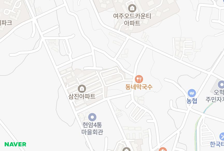 경기도 여주시 현암동 영동 위치·실거래 시세 지도