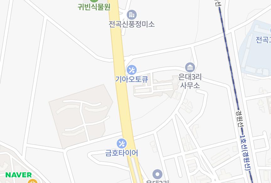 경기도 연천군 전곡읍 은대리 가람채 위치·실거래 시세 지도