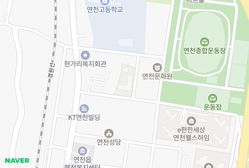 경기도 연천군 연천읍 현가리 로하스 위치·실거래 시세 지도