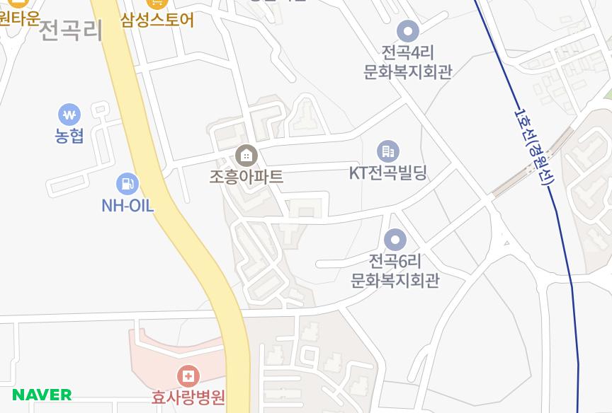 경기도 연천군 전곡읍 전곡리 진상 위치·실거래 시세 지도
