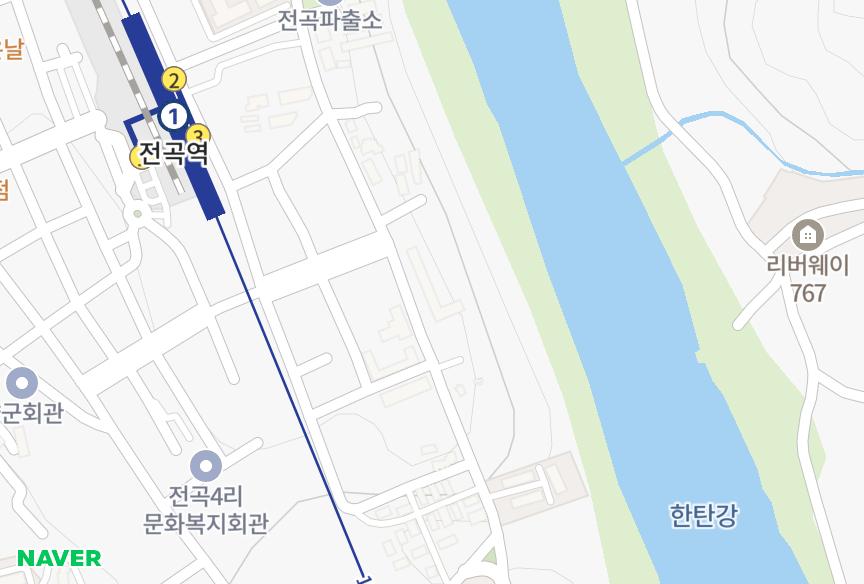 경기도 연천군 전곡읍 전곡리 영풍 위치·실거래 시세 지도