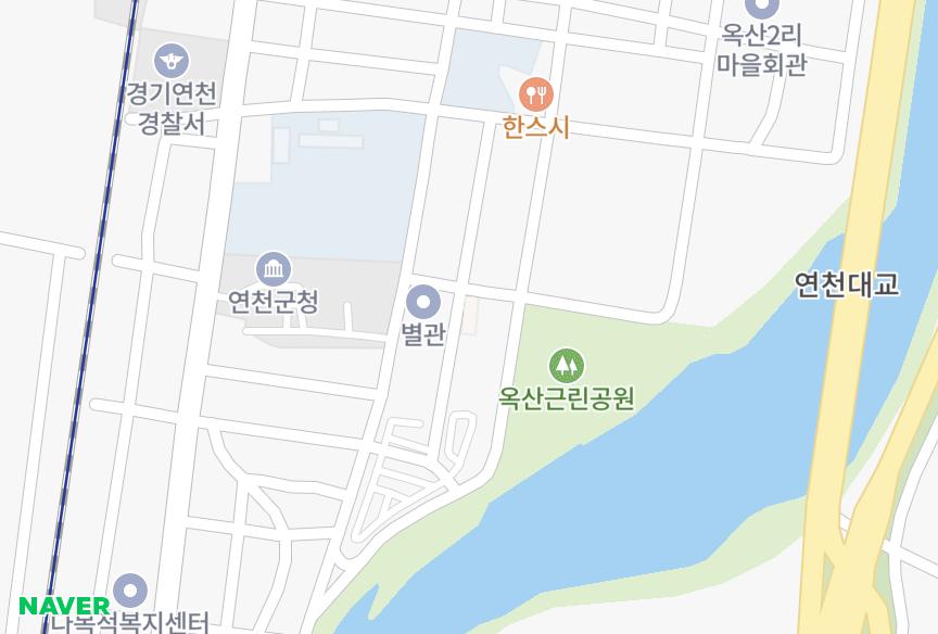 경기도 연천군 연천읍 차탄리 원철그린빌 위치·실거래 시세 지도