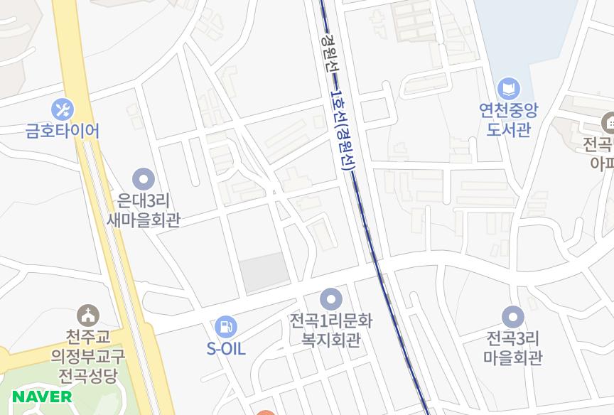 경기도 연천군 전곡읍 전곡리 삼민 위치·실거래 시세 지도