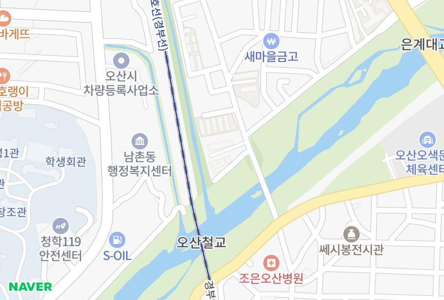 경기도 오산시 궐동 안국 위치·실거래 시세 지도