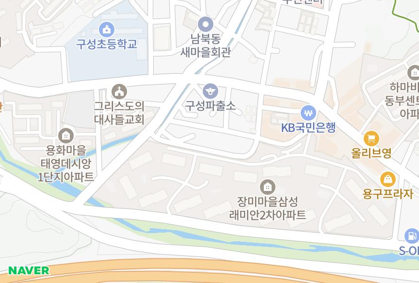 경기도 용인시 기흥구 언남동 CASA90차 위치·실거래 시세 지도