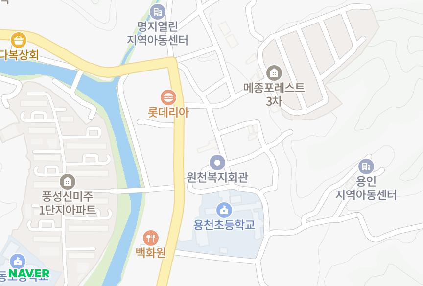 경기도 용인시 처인구 이동읍 천리 스페이스타운 위치·실거래 시세 지도
