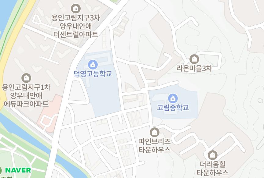 경기도 용인시 처인구 고림동 성림 위치·실거래 시세 지도