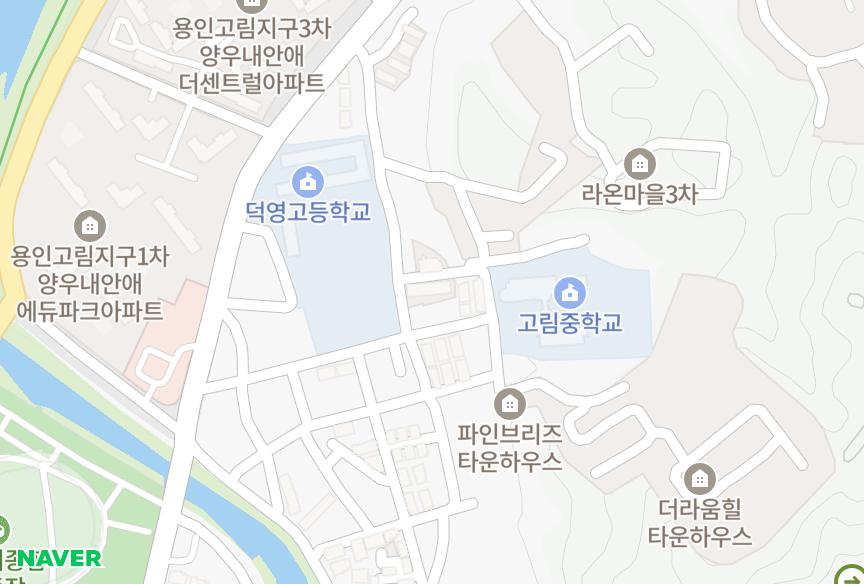 경기도 용인시 처인구 고림동 성림아파트-1차 위치·실거래 시세 지도