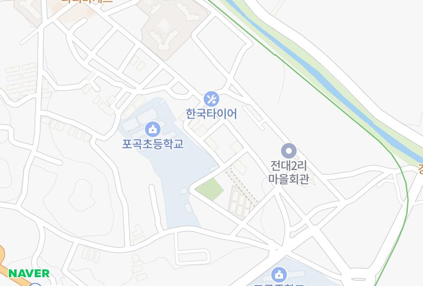 경기도 용인시 처인구 포곡읍 전대리 태양 위치·실거래 시세 지도