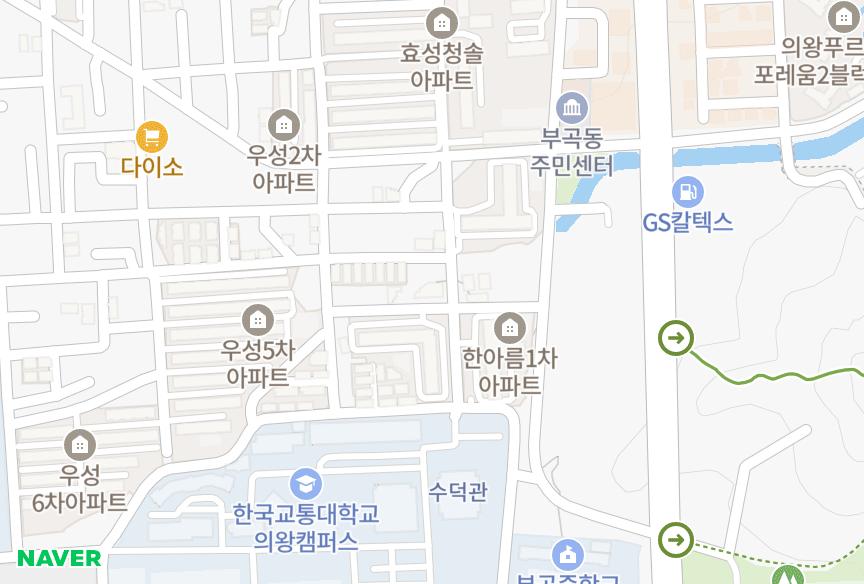 경기도 의왕시 삼동 삼풍빌라트 위치·실거래 시세 지도