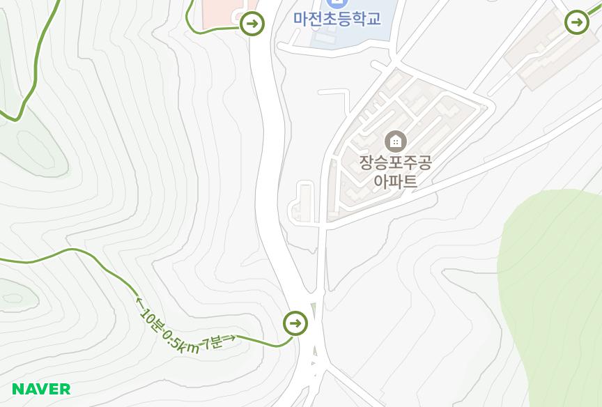 경상남도 거제시 장승포동 대호레비앙 위치·실거래 시세 지도