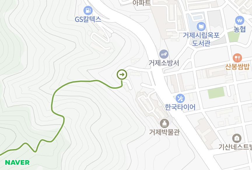 경상남도 거제시 옥포동 첼리투스 위치·실거래 시세 지도