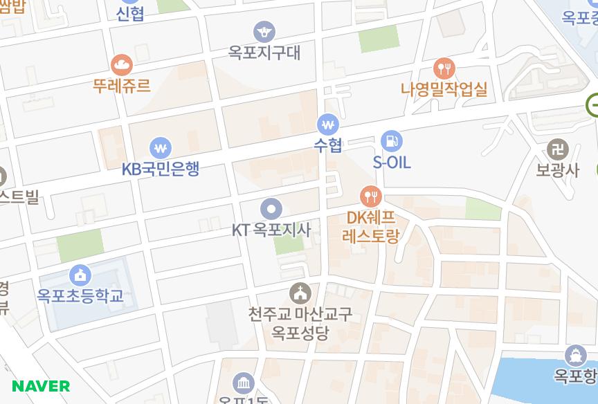경상남도 거제시 옥포동 미진골든타워 위치·실거래 시세 지도