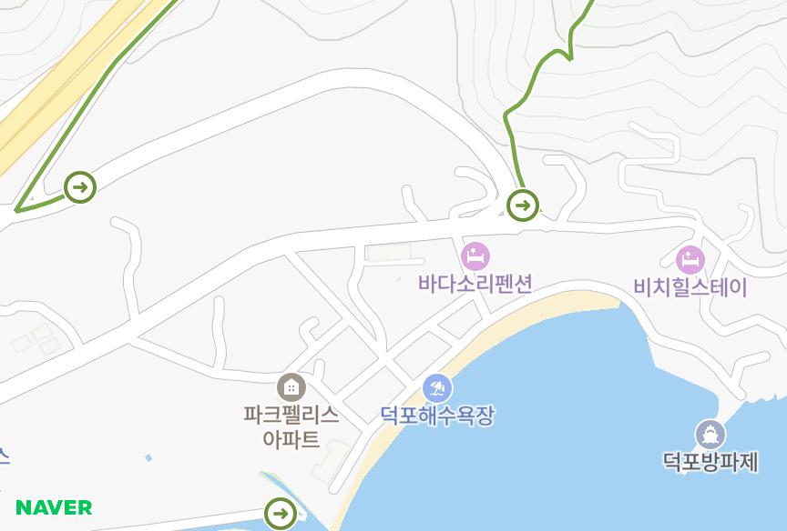 경상남도 거제시 덕포동 기산하브뷰 위치·실거래 시세 지도