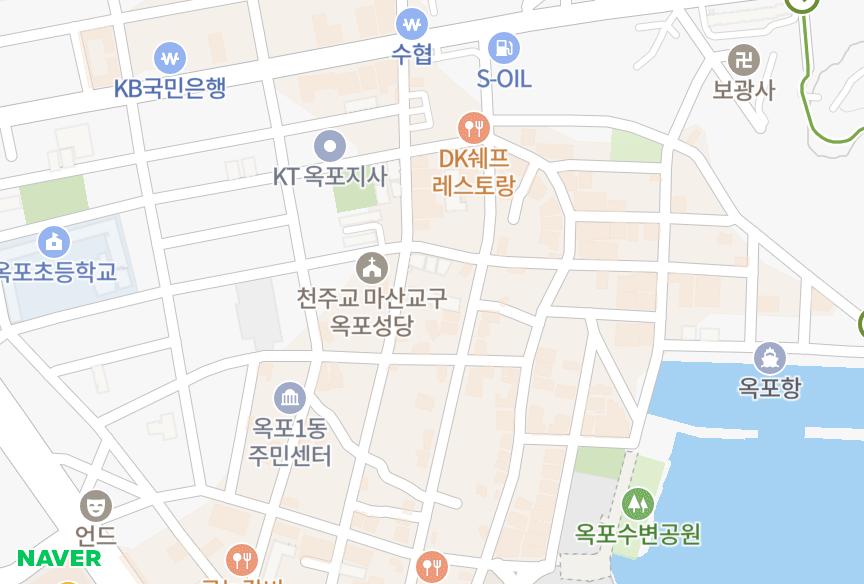 경상남도 거제시 옥포동 영진르네상스 위치·실거래 시세 지도