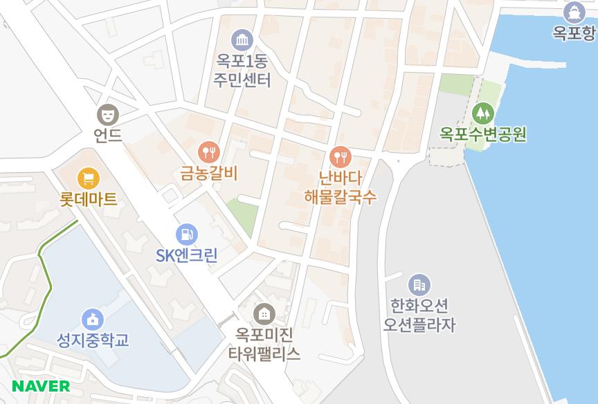 경상남도 거제시 옥포동 CS비버리힐즈3 위치·실거래 시세 지도