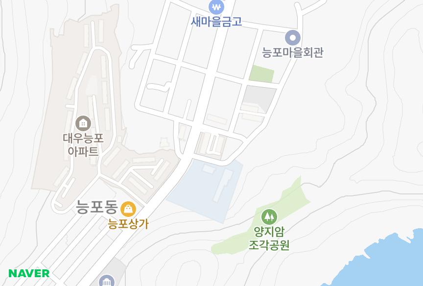 경상남도 거제시 능포동 대명로얄맨션 위치·실거래 시세 지도