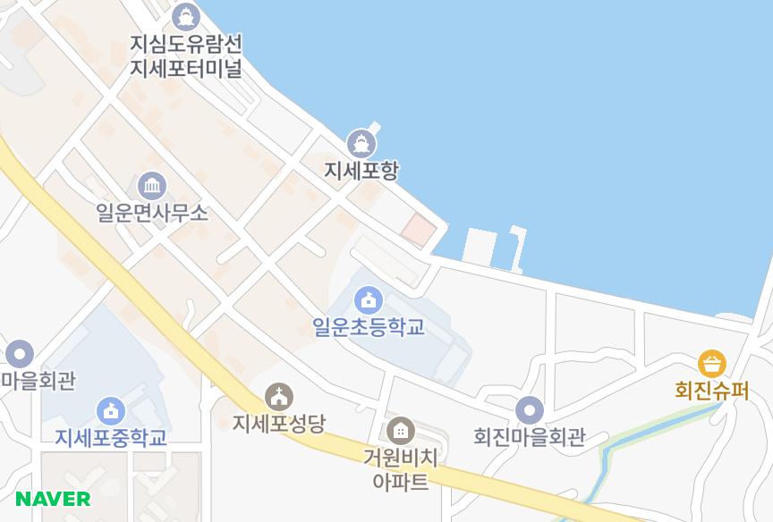 경상남도 거제시 일운면 지세포리 라티움 위치·실거래 시세 지도