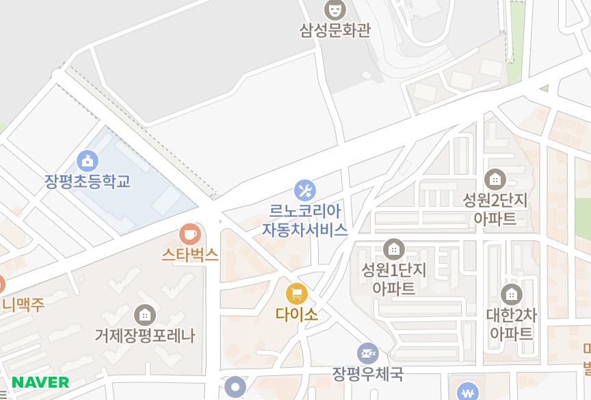 경상남도 거제시 장평동 비젼타워 위치·실거래 시세 지도