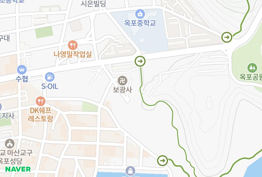 경상남도 거제시 옥포동 비버리힐즈힐사이드 위치·실거래 시세 지도